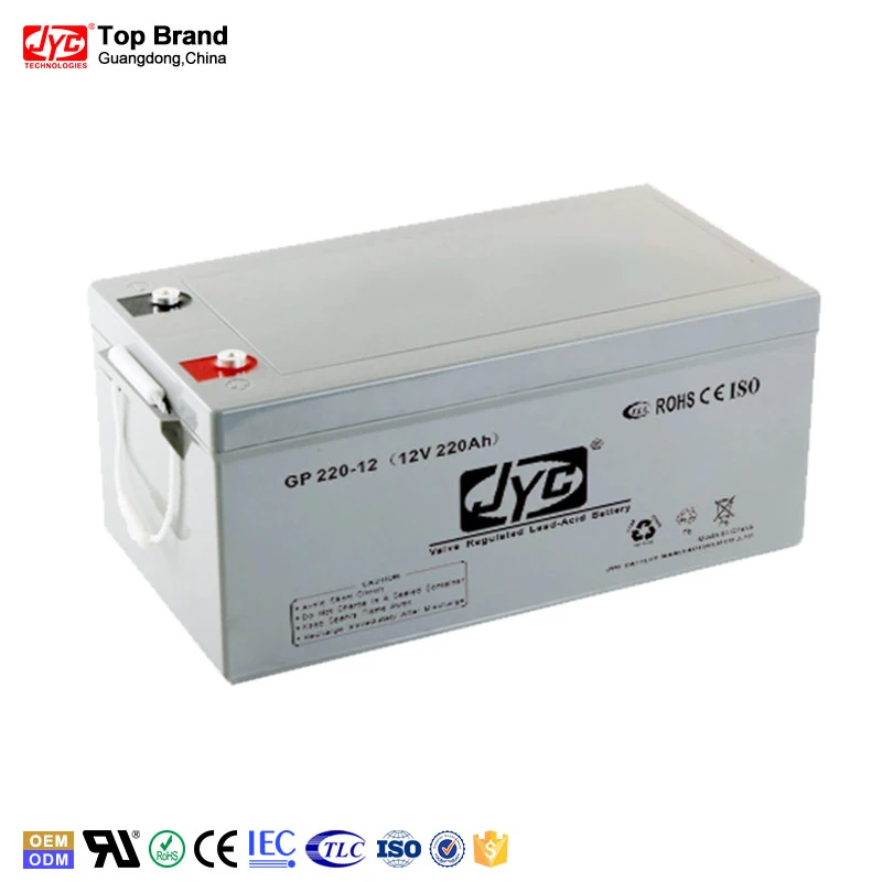 Top sale China manufacturer lead acid 24v 220ah battery
