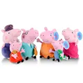 4pcs 6pcs Original Peppa Pig Plush Toys 19 30cm George Pig Family Chirstmas Birthday Gifts For