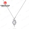 Hot Sale New Style Bluetooth Smart Jewellery Silver Chain Pendant Necklace with Pears