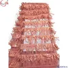 2019 New fish shell bling bling sequins fine design woman dress material cloth fashion embroidery fabric China supplier CL63414