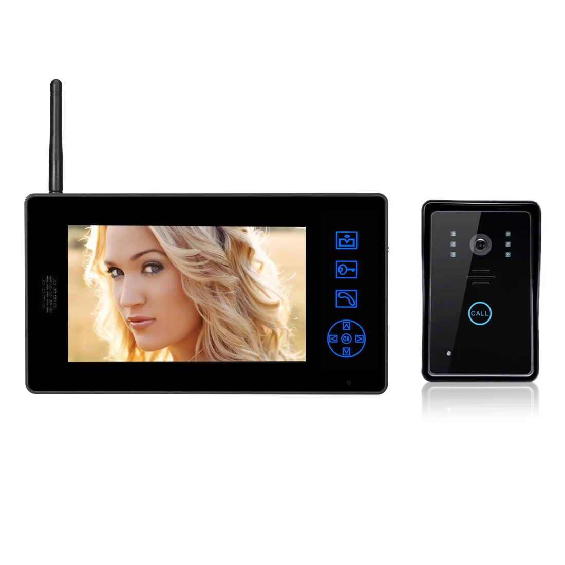 aitdda 智能外部摄像头无线增强手机接听对讲机视频门铃系统供应商