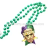 Celebration party supplies Mardi Gras 12mm 48" mot beads with Pirate Medallion