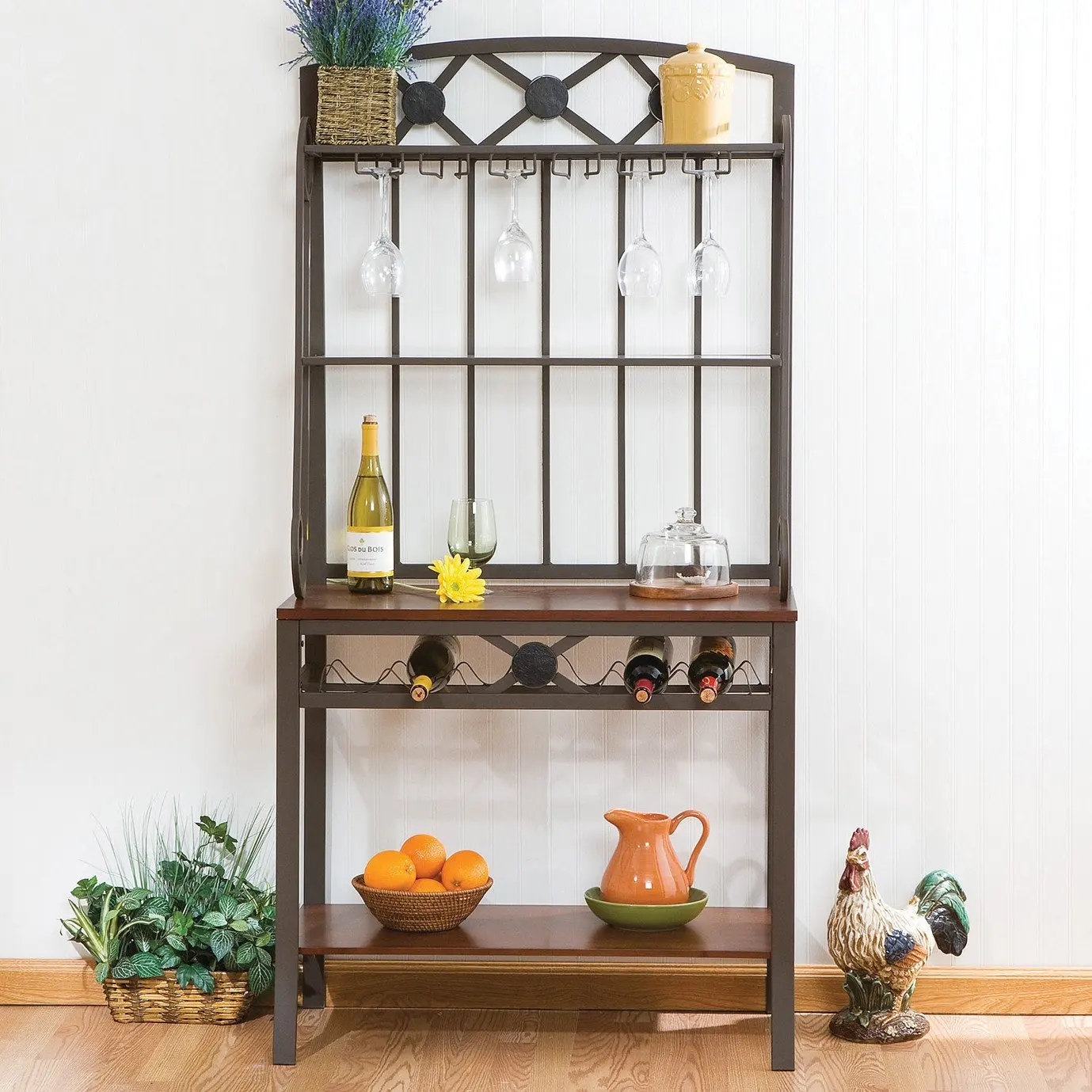 Corner Wine Bar Furniture Find Get Quotations Wildon Home Nelson Decorative Ii Baker S Rack And Wine Storage Kitchen Bar Furniture Display