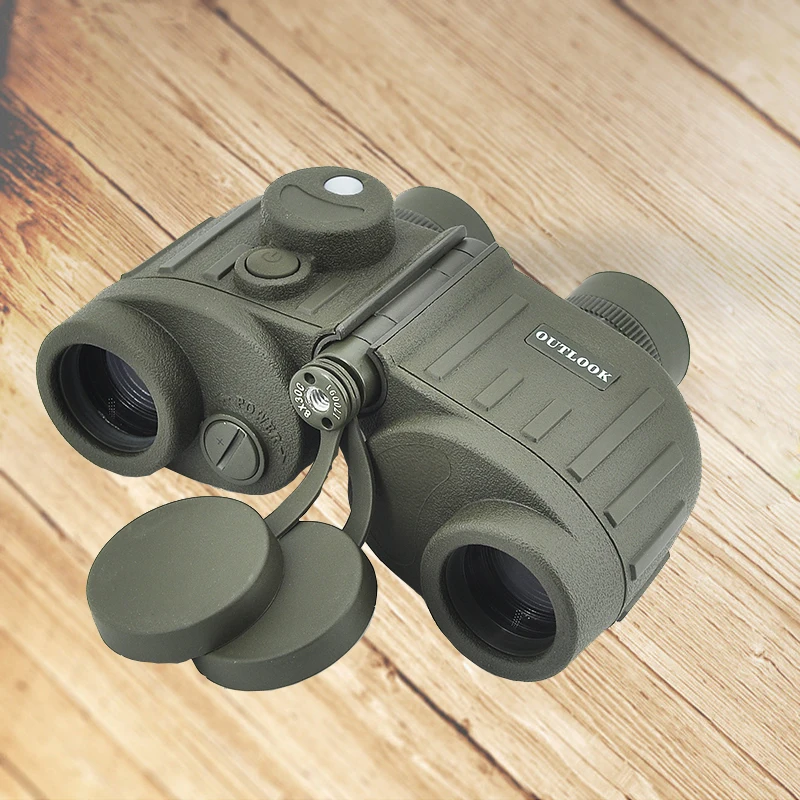 Stabilized Image Telescope 8x30 Military Binoculars With Compass And