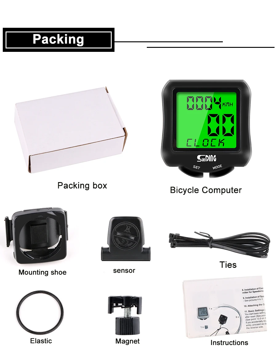 setting speedometer sunding