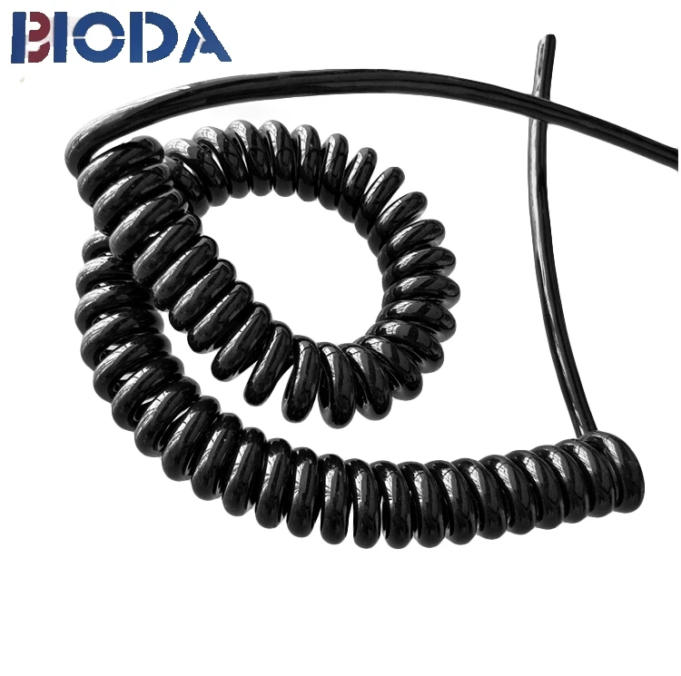 Flexible Copper Core Quality Microphone Electrical Coiled Spiral Spring