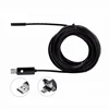 USB Endoscope Pipe Inspection Camera 2 in 1 7.0mm Waterproof Android PC Borescope Snake tube Camera AN99 1M 2M 5M 10M