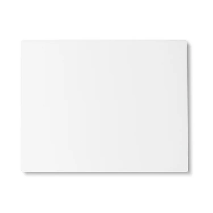 white cotton canvas panel