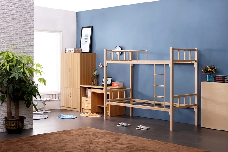 Quality Family Use Colorful Chinese Bunk Bed Apartment Hostels Tube Twin Bunk Beds Frame Buy