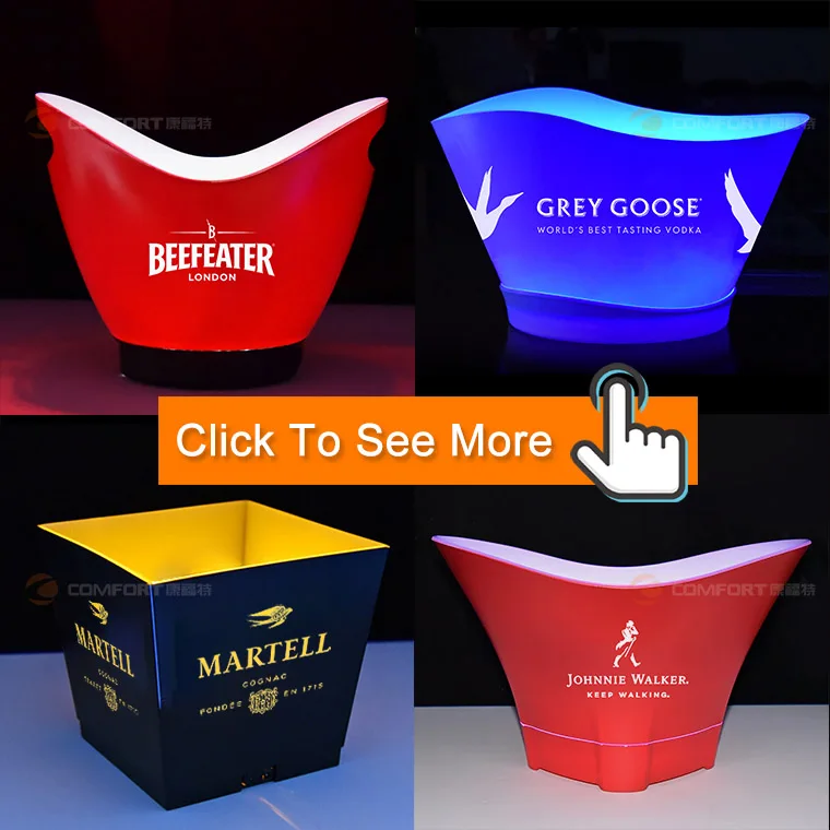 LED ICE BUCKET plastic