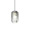 High quality metal dlss restaurant dinning room kids room smoked glass pendant light