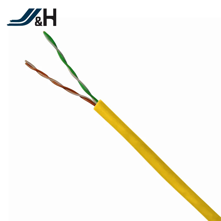 Round Flat Cat3 Cat5 Cat5e Cat6 Utp 2 Pair Lan Cable For Network Buy 2 Pair Utp Cat5e Cable,2