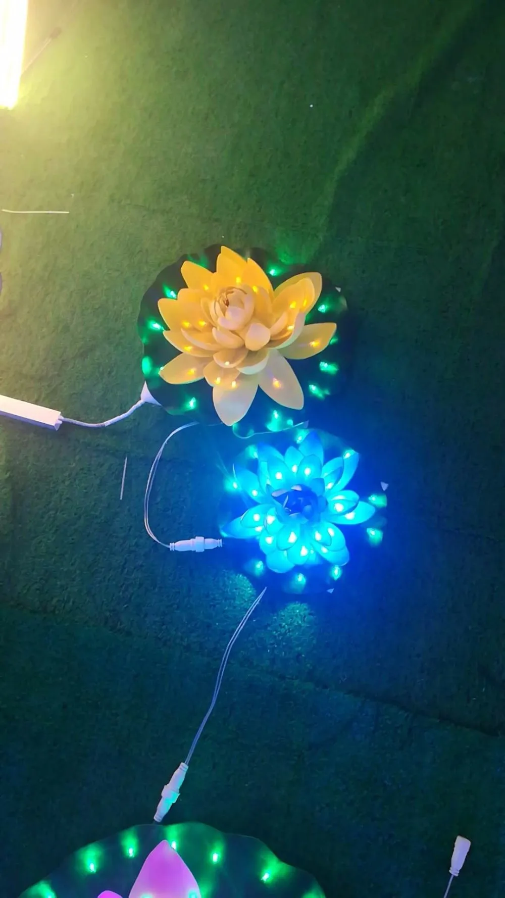 Factory Wholesale Indoor Decorative Artificial Pink Lotus Flower With