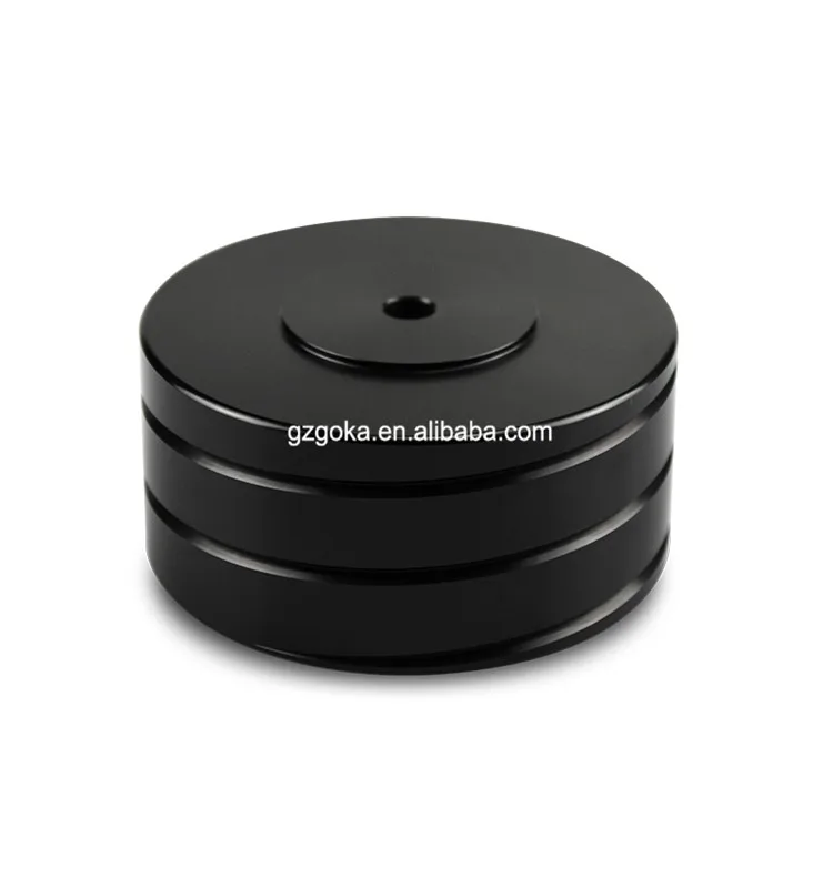 7 Inch Lp 45 Rpm Adapter Aluminum 12" Turntable Disc Stabilizer Allin