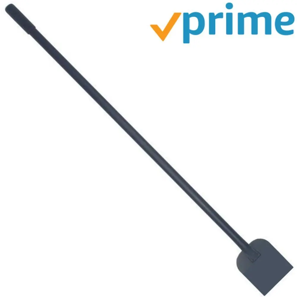 Bully Tools 92200 Heavy Duty Sidewalk and Ice Scraper with Long Steel Handle Pack of 2