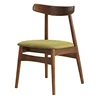 wholesale simple design modern wooden frame dining room chairs and tables for restaurant and cafe shop