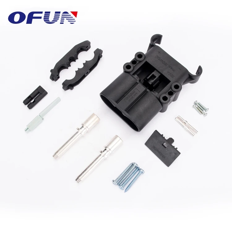 OFUN Low Price 320A 150V Forklift Mini Male Power Cable Disconnect Connector