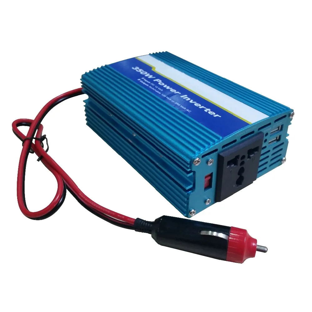 350w Dual Inverter Usb 110v Ac 220v Rechargeable Dc Ac Power Inverter