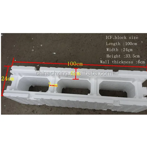 insulated concrete form icf blocks