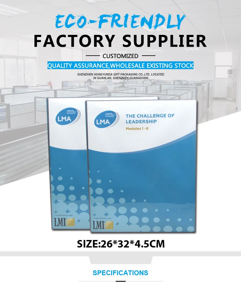 factory PVC A4 lever arch file folder plastic arch binder new design file folder