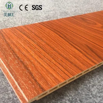 Waterproof Interlock Pvc Wall Panel In Foshan Wpc With Wood Texture ...