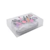 Factory Wholesale Lipstick Eye Shadow Nail Polish Makeup Gift Set with Bag