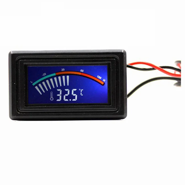 50~110°C Thermometer 5-12V Car Temperature Gauge Digital LED Panel Aquarium