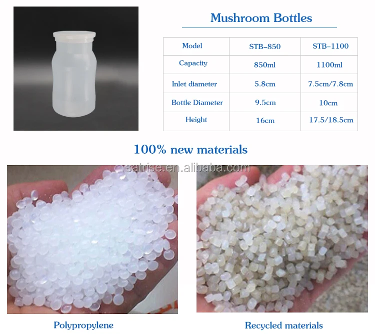 Shiitake Fungus Growing Polypropylene Mushroom Bottle For Sale Buy