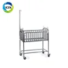 IN-608 Cribs Bassinet Hospital Deluxe New Born Baby Cart Stainless Steel Baby Cot