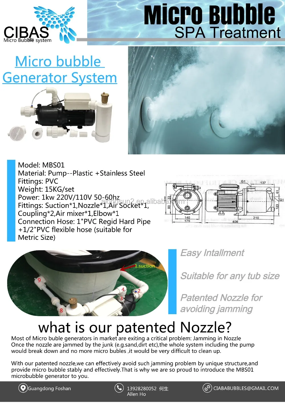 Cibas Micro Bubble Therapy Generator Dog Grooming Buy Silky Spa,Milky