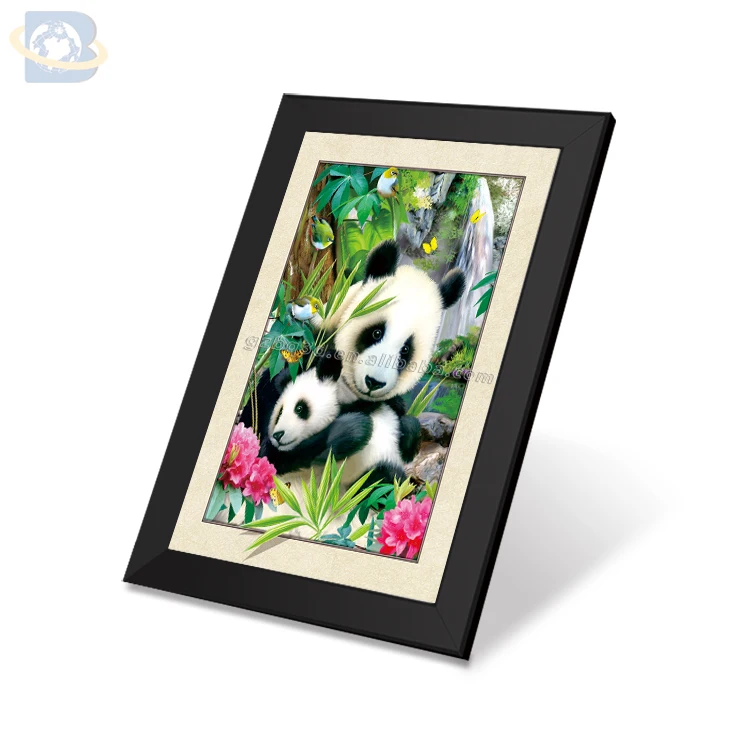 5d Imagem Panda 3d Imagem De Filhote De Cachorro Imagens Em Movimento Da Parede Buy 5d Imagem Parede Imagens Em Movimento 5d Imagem Product On Alibaba Com