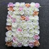 LFB598 high emulation customized silk flower wall for wedding flower arrangement