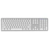 White portable wired usb hebrew russian computer keyboard layout