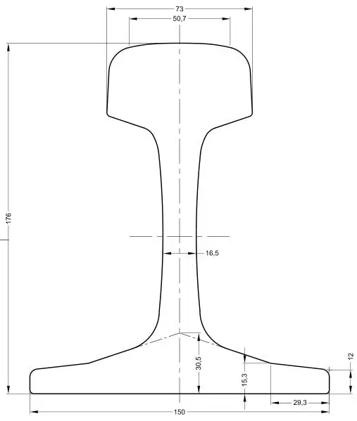 Common Used Rail Gb 60kg Railroad Heavy Steel Rail Buy 60kg Heavy Steel Rail,60kg Steel Train