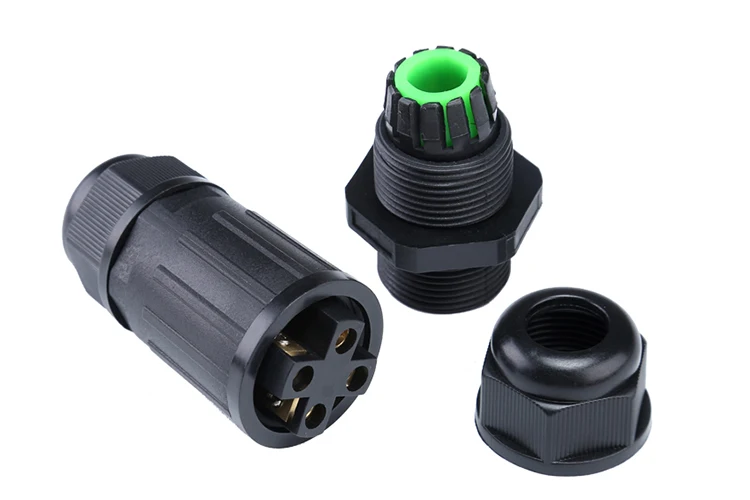 Rotary Joint Electrical Connector 2 Pin Weatherproof Wire Coupler Buy