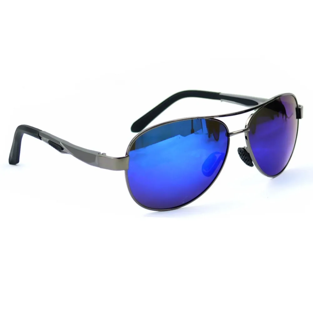 Fashionable Uv400 Polarized Lens Scratch Resistant Pilot Sunglasses
