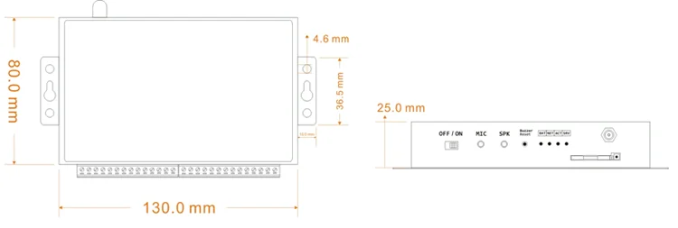 <h1>RTU5011 Industrial Telemetry Remote Wireless Gsm Sms Gprs 3g Alarm Alert Control I O Module Gateway Monitor System</h1>