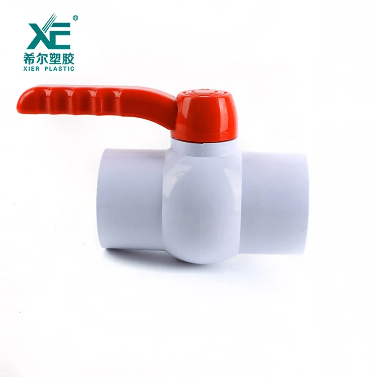 Free sample normal pressure 1/2 -4 inch pvc water ball valve with long handle