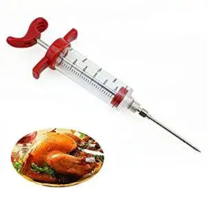 Mangocore safe and practical Marinade Injector Flavor Syringe Cooking Meat Poultry Turkey Chicken For BBQ Cooking Tools