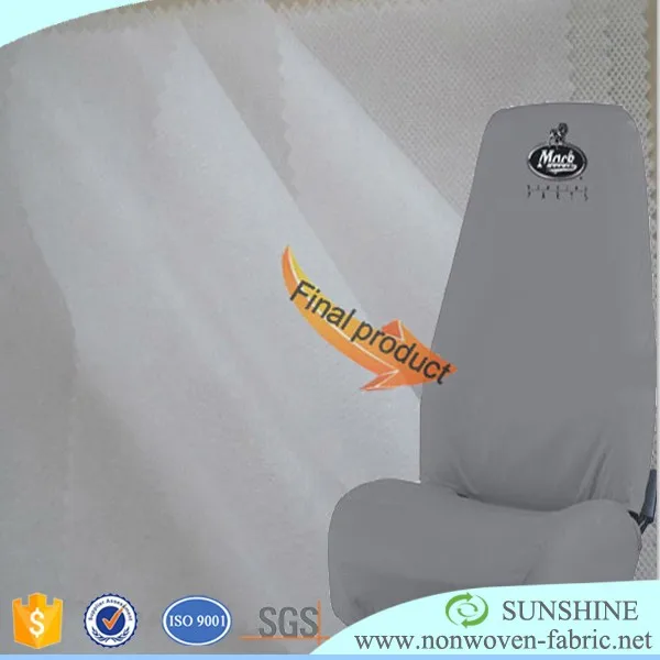 Perforated nonwoven for furniture industries