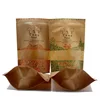 Reusable 115g Kraft Paper Packaging For Snack Bag