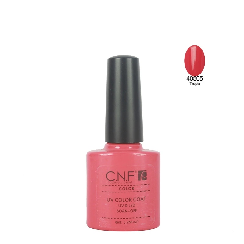 Color 40505 1Pcs lot 30 Days Last long Color Gels In 79 Colors CNF Nail gel