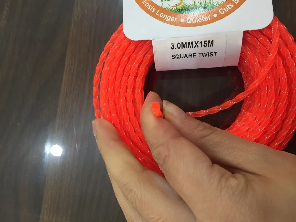 Round Square Twist Monofilament Grass Trimmer Garden Tools Nylon