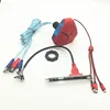 Computer reset HDD power on /off button electric light switch desktop pc case switch with LED and USB cable
