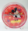 transparent apple shape desk cartoon alarm clock