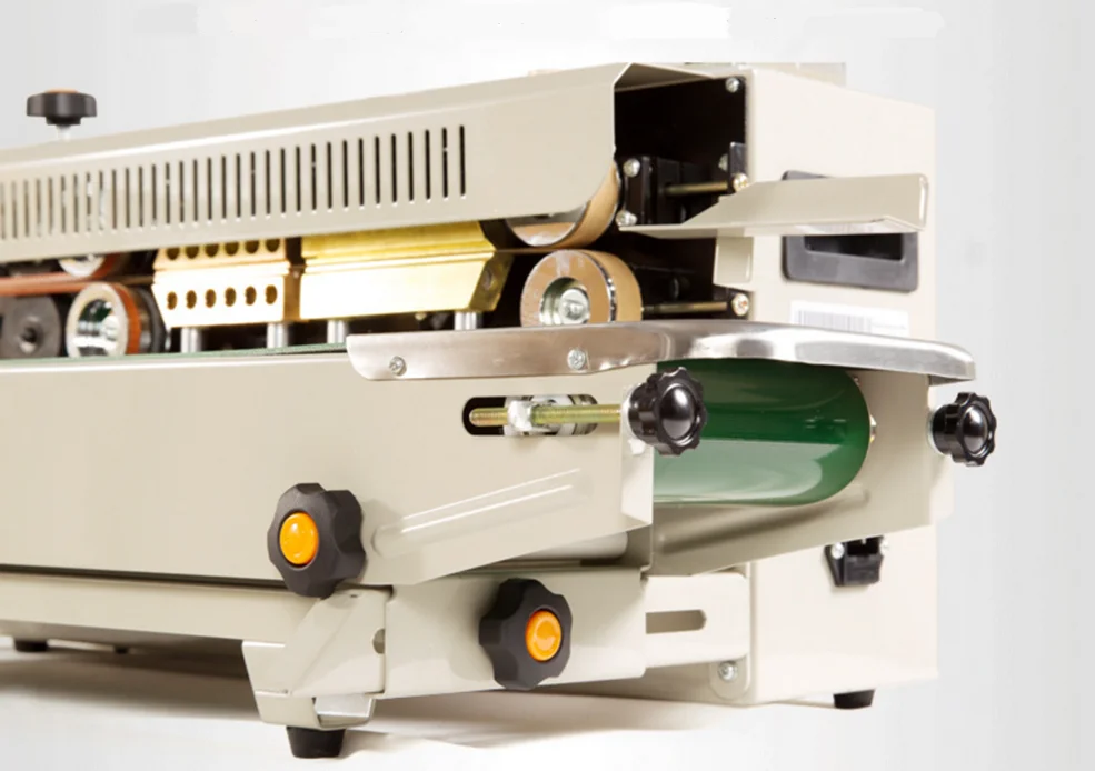 Ice Candy Sealer Plastic Gear Continuous Bag Sachet Sealing Machine