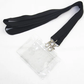 High Quality Cheap Custom Polyester Lanyard With Plastic Id Card Badge Holder - Buy Lanyard With ...