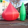 Customized new style Christmas lighted inflatable candy for advertising decoration ST96