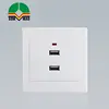 Wholesalers high quality new design wall socket with usb