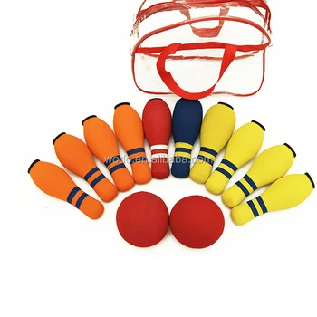 plastic 10 pin bowling set